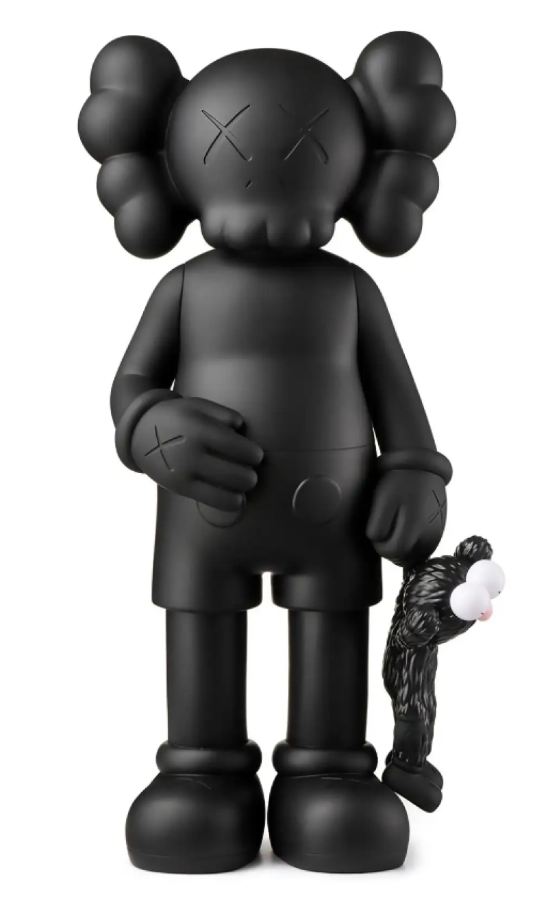 KAWS, Medicom Toy Companions Black Available For Immediate Sale At